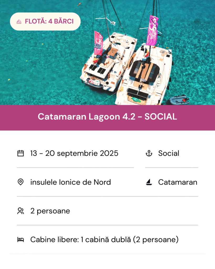 Disponibilitate barci sept 3